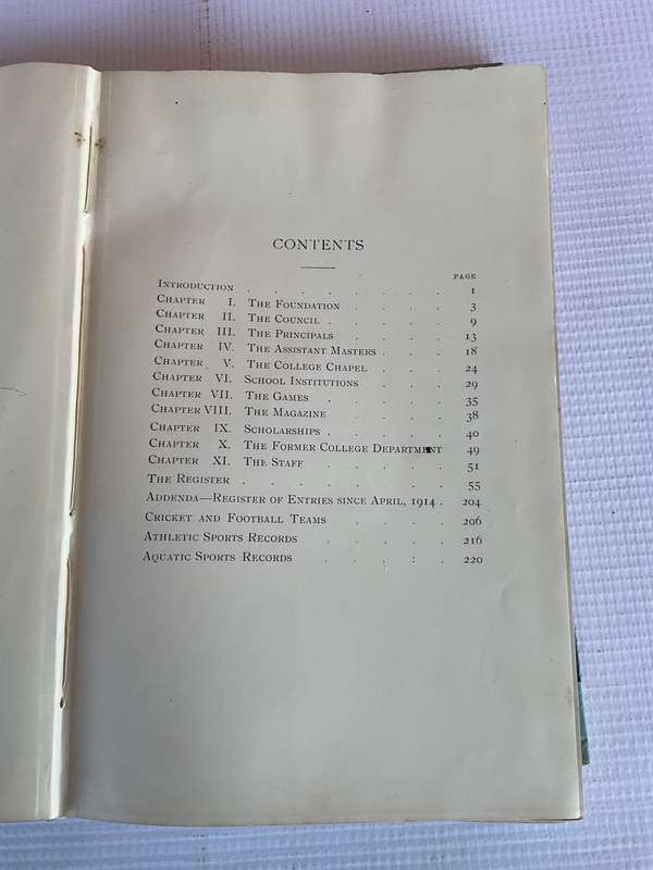 Register of S. Andrews College Grahamstown from 1855 to 1914
