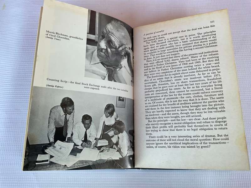 Fiddlers On The Reef by Ben Temkin | The Chweidan And Poplak Swindles First Edition 1973
