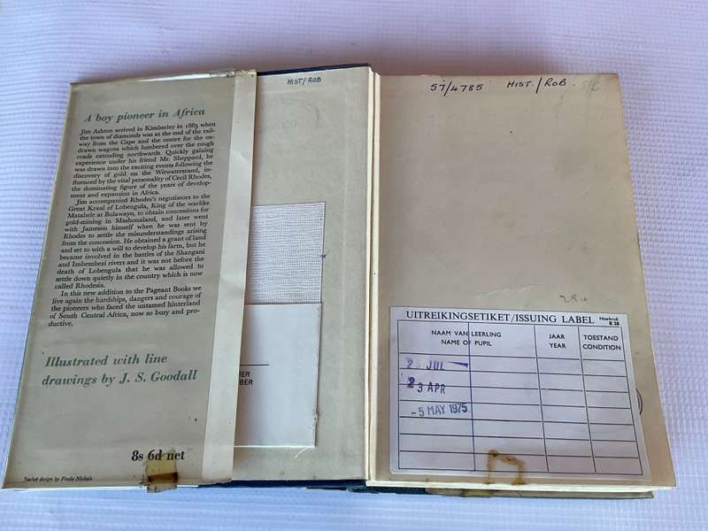 Wagons Rolling North by Wilfred Robertson - 1st Edition 1954 | Story of Cecil John Rhodes