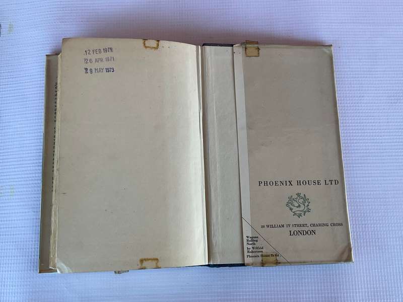 Wagons Rolling North by Wilfred Robertson - 1st Edition 1954 | Story of Cecil John Rhodes