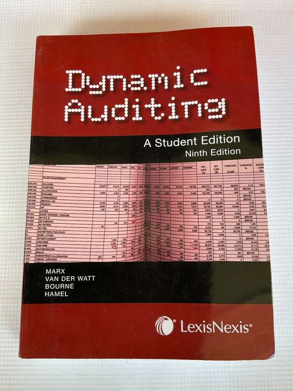 Dynamic Auditing A Student Edition Ninth  by Marx .... | Lexis Nexis
