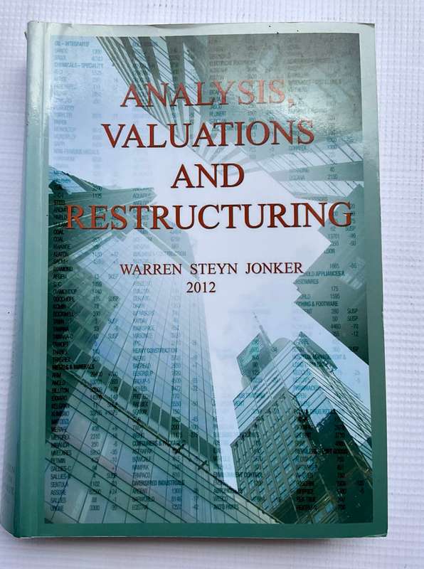 Analysis, Valuations and Restructuring - Warren. Steyn & Jonker 2012