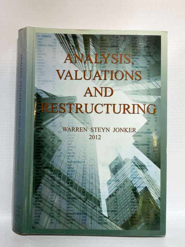 Analysis, Valuations and Restructuring - Warren. Steyn & Jonker 2012