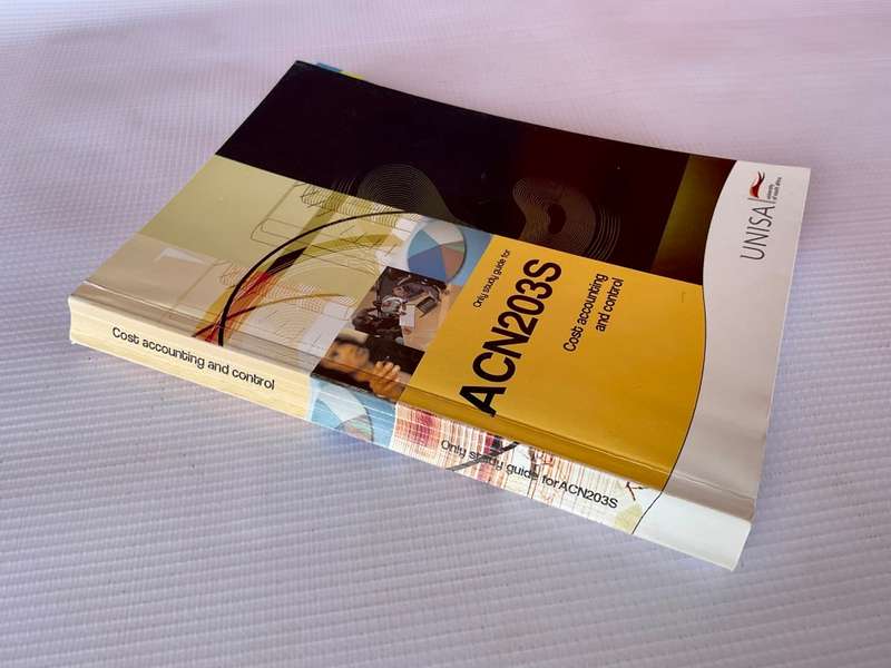 ACN203S Cost Accounting and Control | UNISA