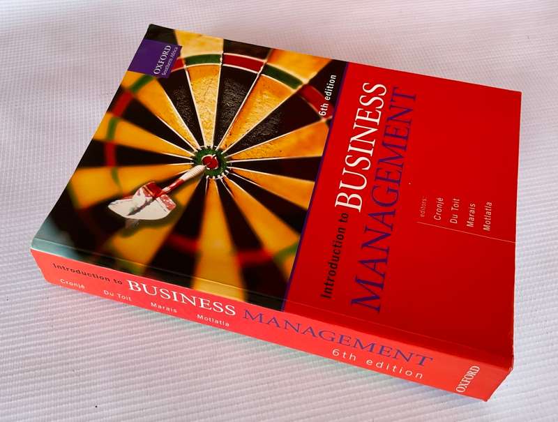 Introduction to Business Management - Cronje, Du Toit, Marais and Motlatla 6th Edition | Oxford