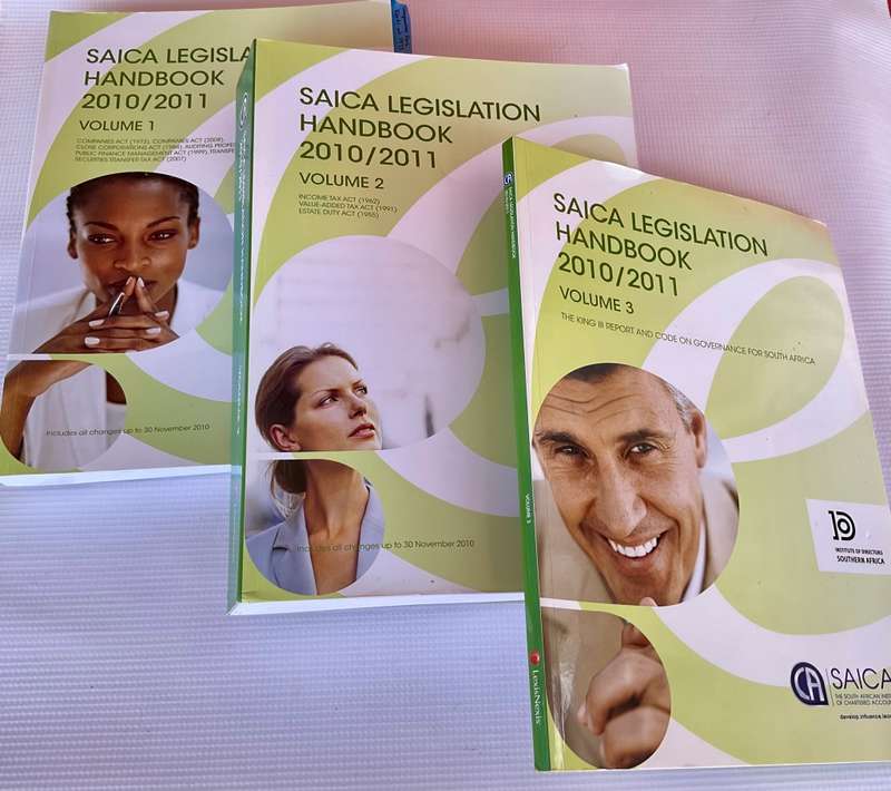 SAICA Legislation Handbook 2010/2011 Volumes 1-3