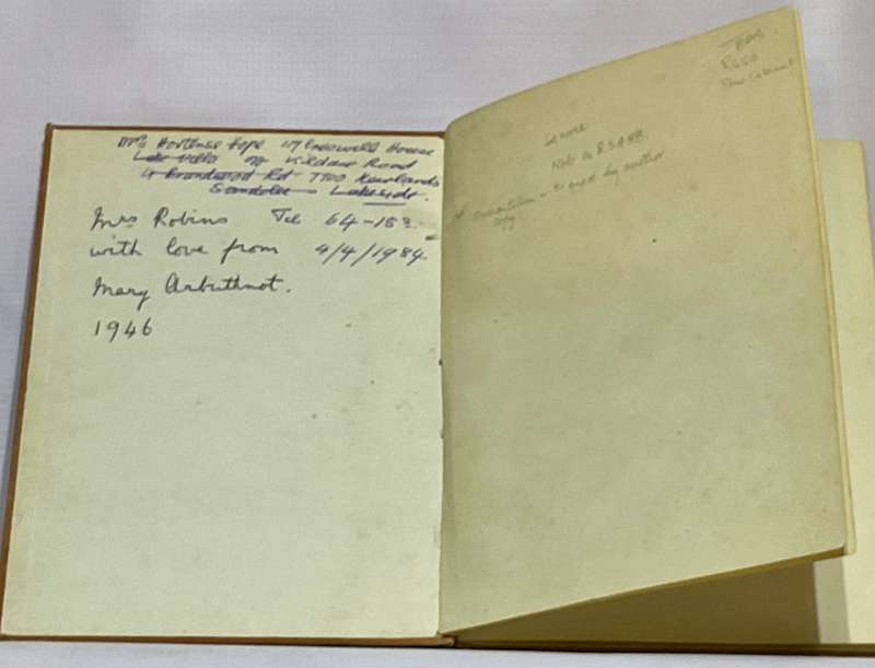The Sleeping Beauty of Groot Constantia by Mummie - Mrs P S M Arbuthnot | Signed by relative