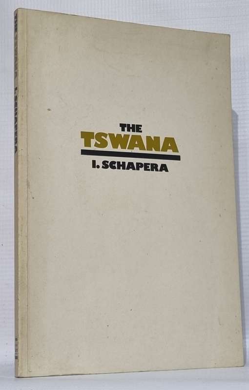 The Tswana - I Schapera