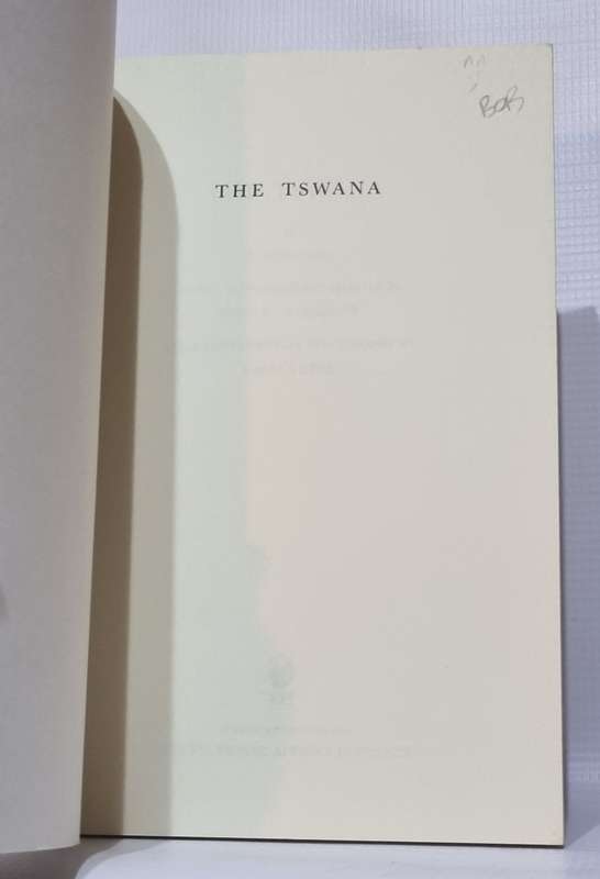 The Tswana - I Schapera