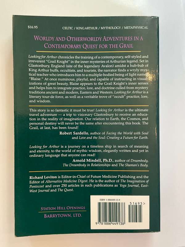 Looking for Arthur - A Once and Future Travelogue by Richard Leviton | A Celtic Prophecy