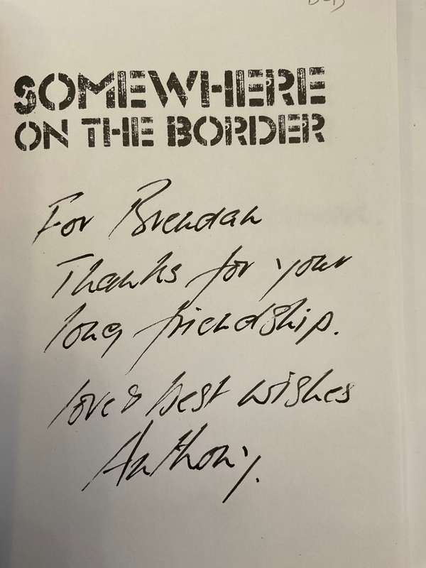 Somewhere On the Border by Anthony Akerman | Signed