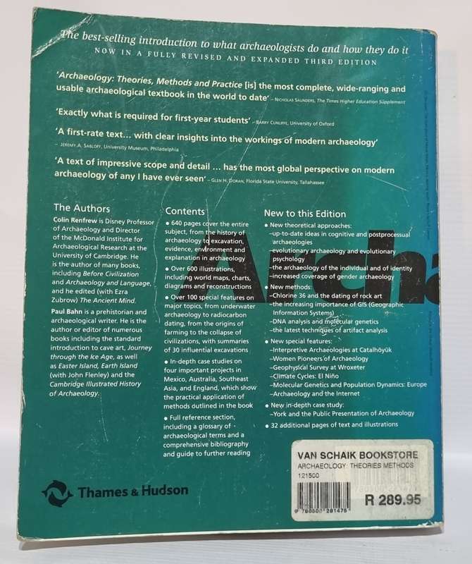 Archaeology - Paul Bahn | Theories Methods and Practice  | Third Edition