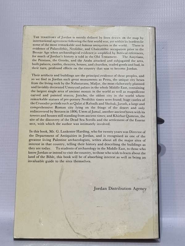 The Antiquities of Jordan - G Lankester Harding