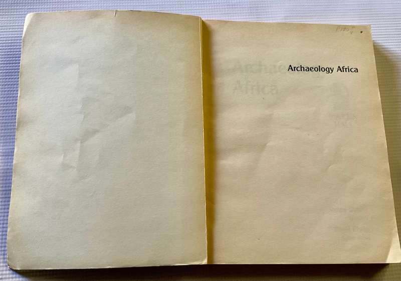 Archaeology Africa by Martin Hall