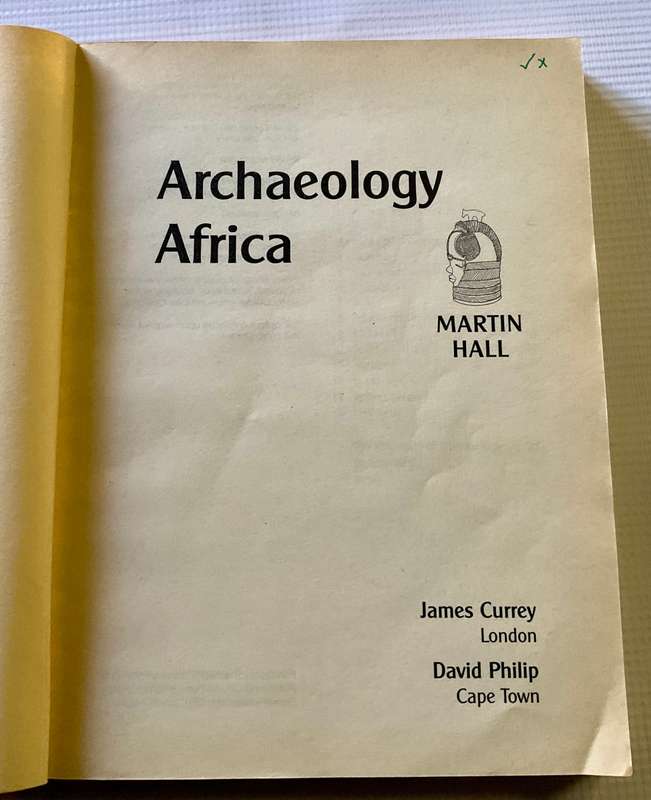 Archaeology Africa by Martin Hall