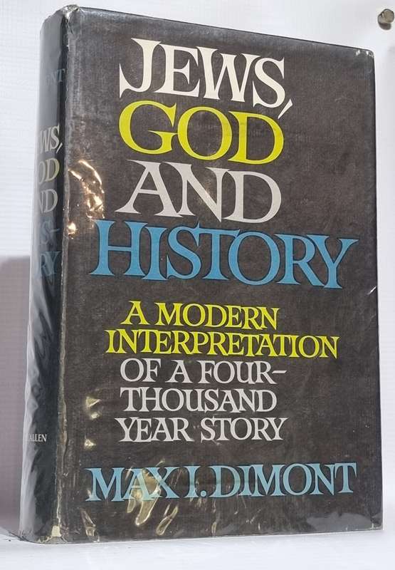 Jews, God and History - Max I Dimont | Scarce 1964 Edition