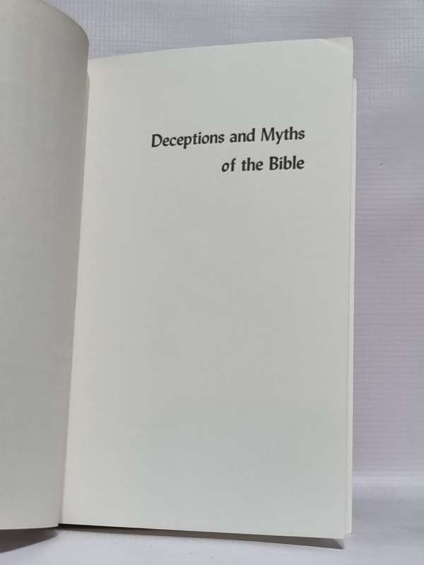 Deceptions and Myths of the Bible - Lloyd M Graham