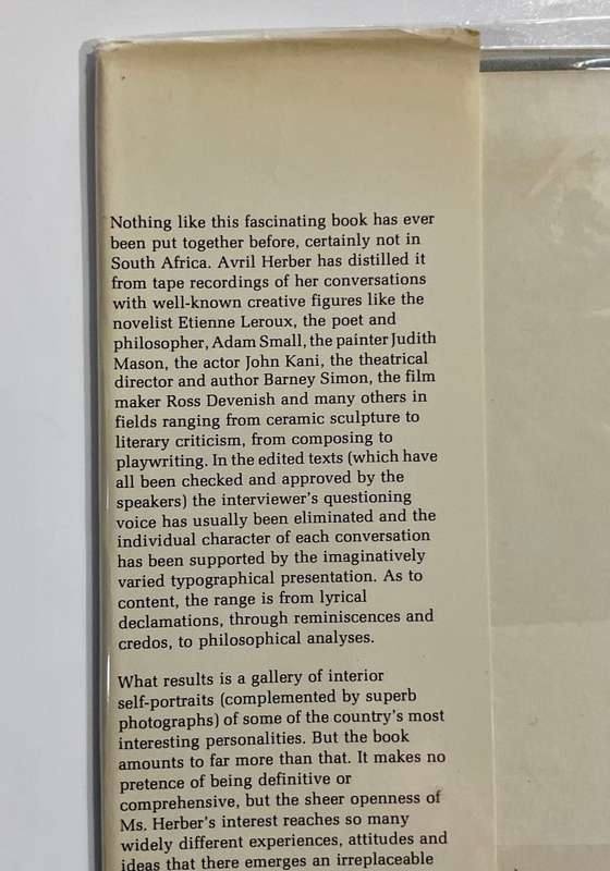 Conversations by Avril Herber | 27 Conversations with South Africans - Kani, Brinnk, Uys, etc