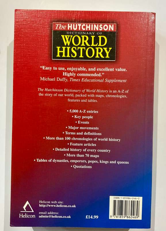 The Hutchinson Dictionary of World History