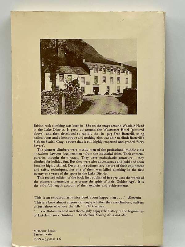 The First Tigers by Alan Hankinson Signed | The Early History of Rock Climbing in the Lake District
