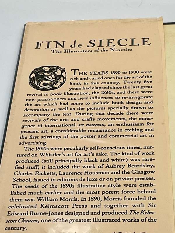 Fin de Siecle: The Illustrators of the Nineties ~ Simon Houfe