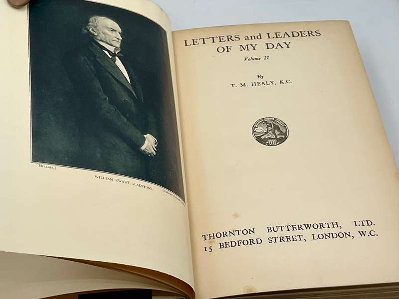 Letters And Leaders Of My Day Vol-II  1891 ~ TM Healy | Irish Politician