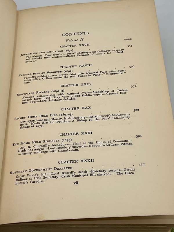 Letters And Leaders Of My Day Vol-II  1891 ~ TM Healy | Irish Politician