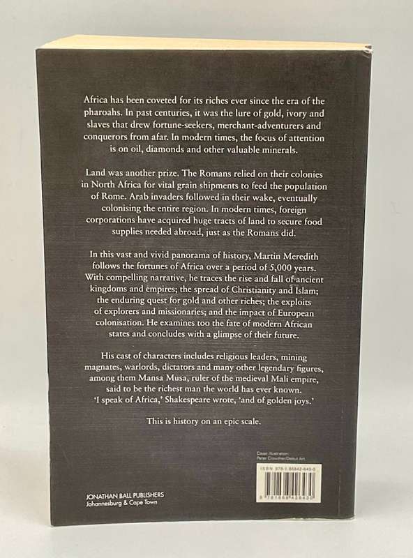 The Fortunes of Africa ~ Martin Meredith | 5000 Year History of Wealth,  Greed & Endeavour