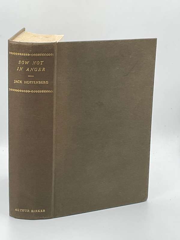 Sow Not in Anger ~  Hoffenberg, Jack 1962