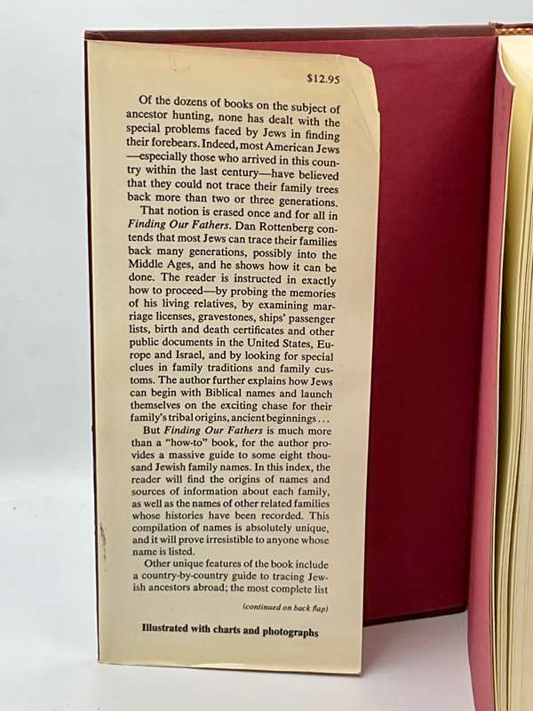 Finding Our Fathers - Dan Rottenberg | A Guidebook to Jewish Genealogy