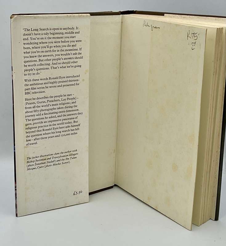 Ronald Eyre on the Long Search - His Own Account of a Three-Year Journey