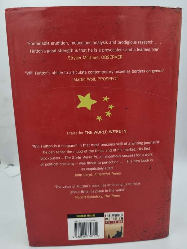 The Writing on the Wall - Will Hutton | China and the West in 21st Century