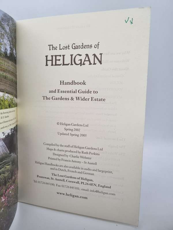 The Lost Gardens of Heligan Cornwell | Handbook Essential Guide to Gardens and Wider Estate