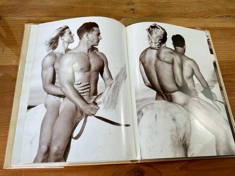 Desert Patrol by Dook | First Edition Stunning B/W Photography of Male Nudes in the Namibian Desert