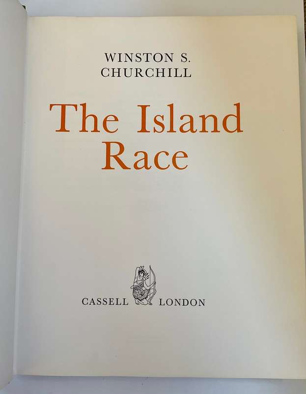 The Island Race by Winston S Churchill