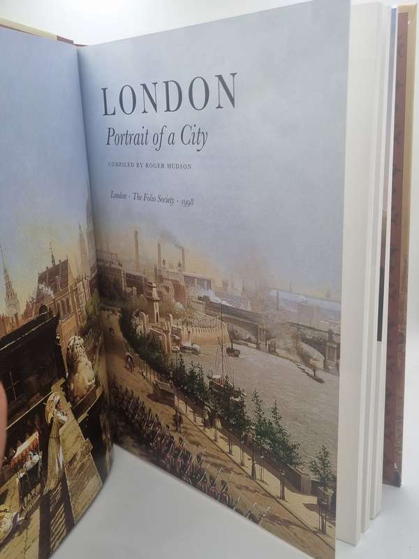 London Portrait of a City - Roger Hudson  | Folio Society