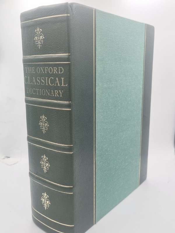 The Oxford Classical Dictionary Limited Edition in Half Green Morocco in Slip Case  | Folio Society