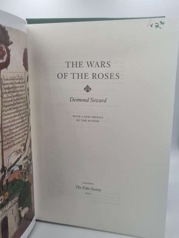 The Wars of Roses - Desmond Seward in Slipcase| Folio Society