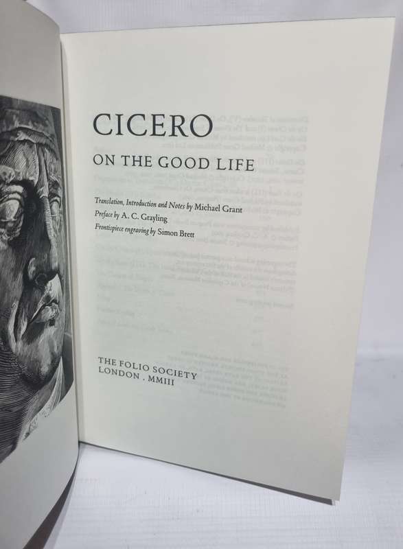 On the Good Life - Cicero - Michael Grant   | Folio Society