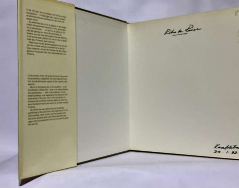 Pretoria 125 - Hannes Meiring | English and Afrikaans text | Reduced
