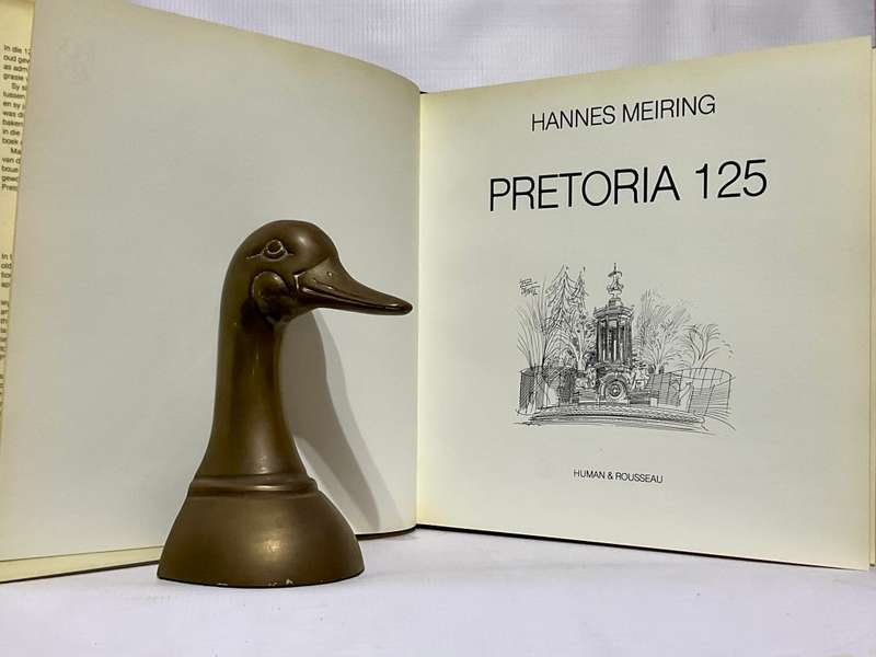 Pretoria 125 - Hannes Meiring | English and Afrikaans text | Reduced