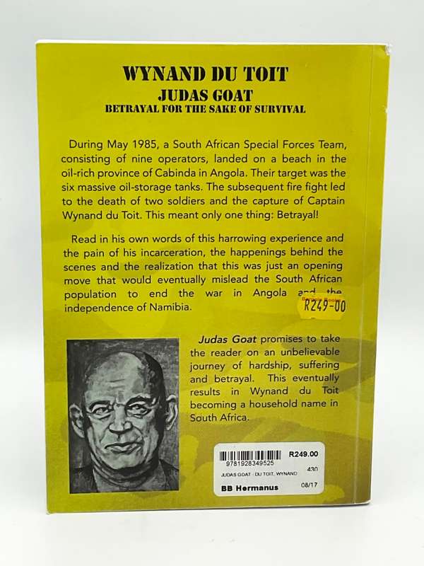 Judas Goat - Wynand Du Toit | Betrayal for the Sake of Survival