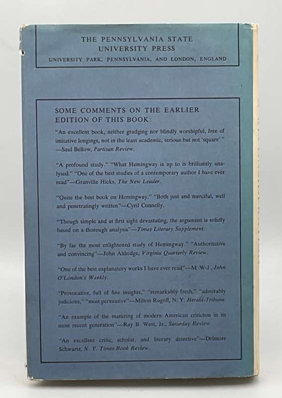 Ernest Hemingway - A Reconsideration by Philip Young