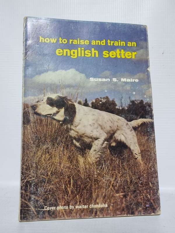 How to Raise and Train an English Setter - Susan S Maire