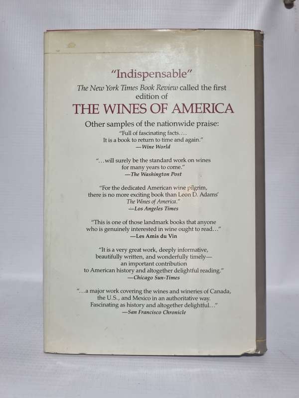 The Wines of America - Leon D Adams | Third Edition