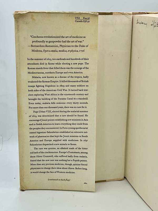 The Miraculous Fever Tree - Fiammetta Rocco |Malaria and the Quest for a Cure That Changed the World