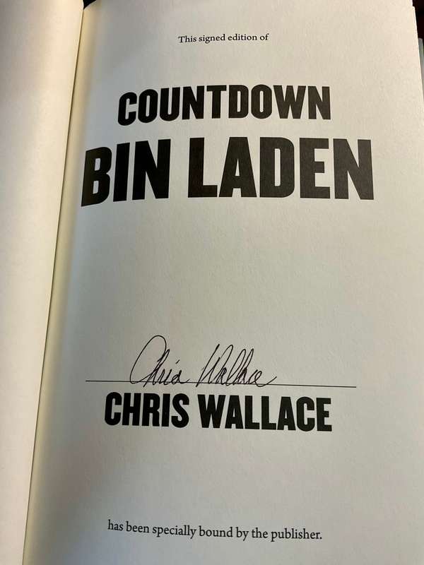 Countdown Bin Laden - Chris Wallace | Signed by Author