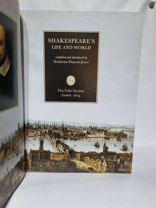 Shakespeare`s Life and World - Katherine Duncan-Jones   | Folio Society