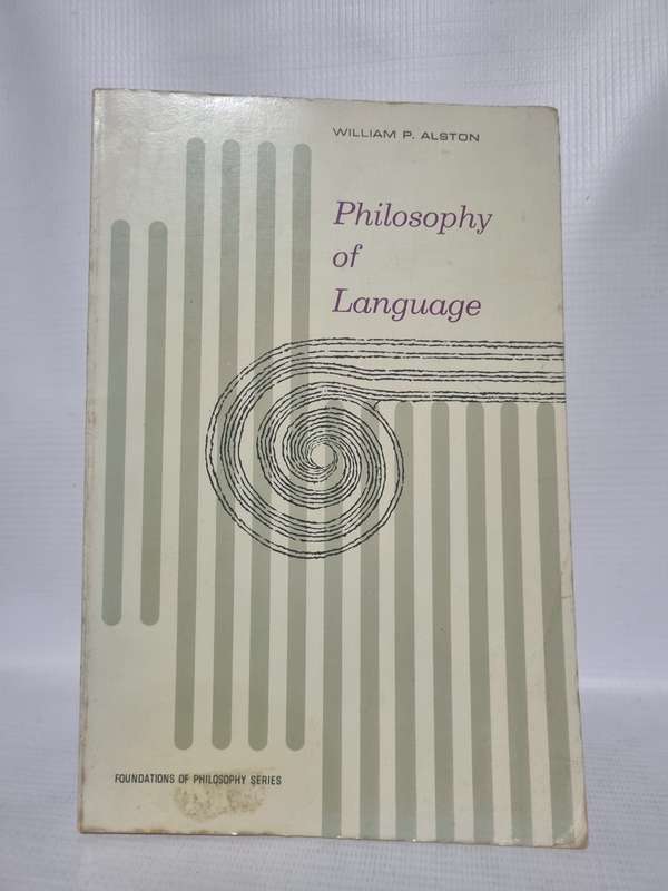 Philosophy of Language - William P Alston