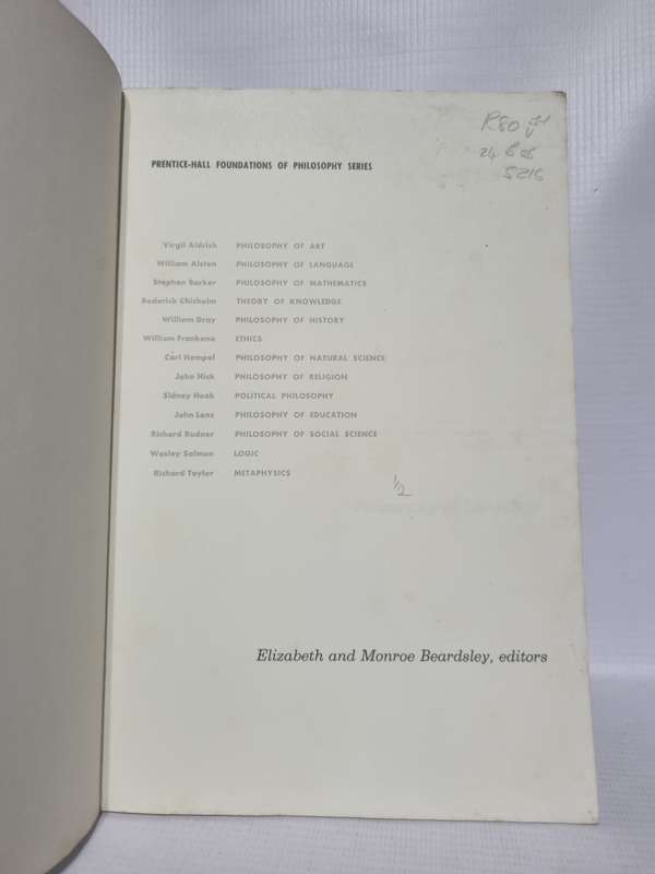 Philosophy of Language - William P Alston